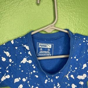 Puma brand onesie shorts